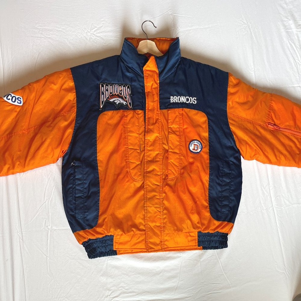 Vintage Denver Broncos Pro Player Winter Jacket.